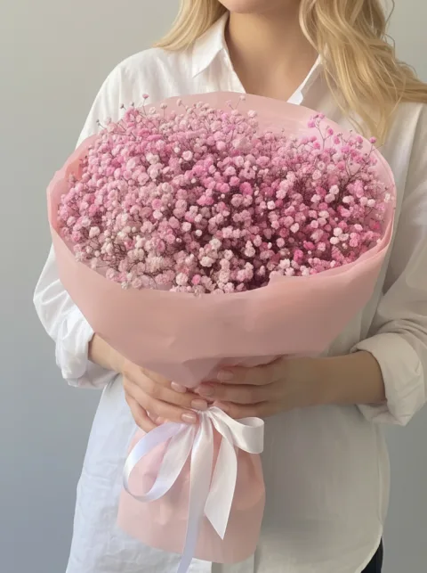 Букет из гипсофилы S
